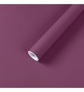 Peel and Stick Wallpaper Hot Pink Contact Paper for Cabinets and Drawers | 15.7" x 118" Removable...