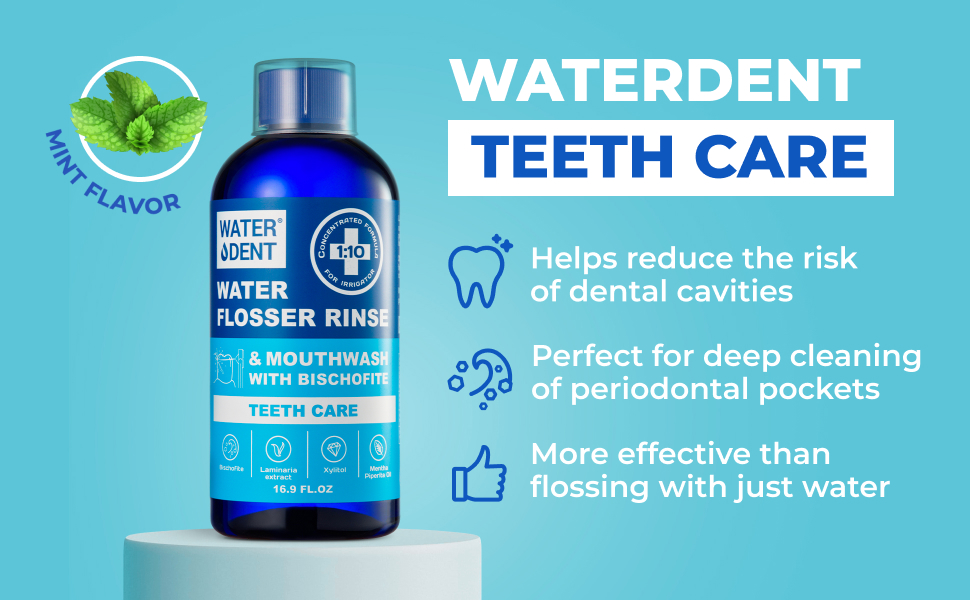 WATER DENT, water flosser rinse