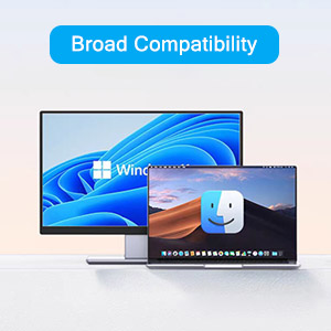 VGA to HDMI VGA Adapter for Dual Monitor