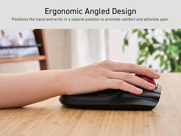 Huge Trackball Ergonomic Angled Design