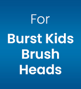 burst kids toothbrush heads
