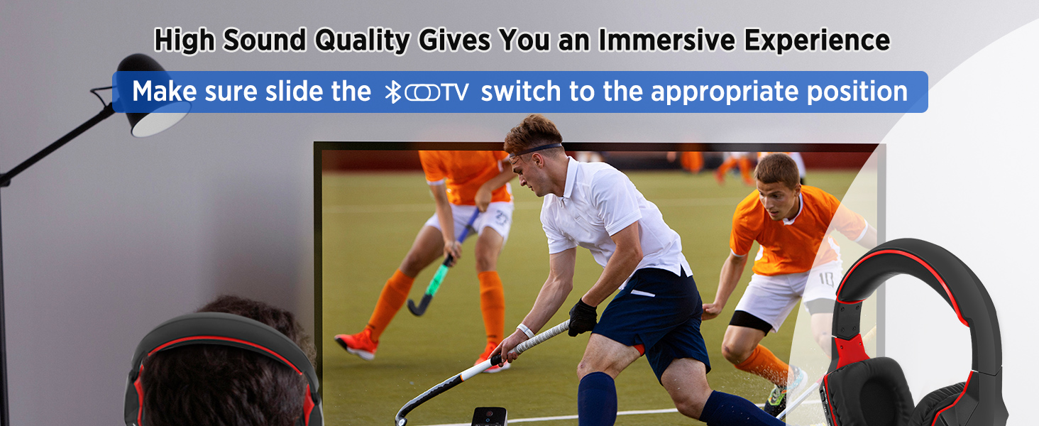 wireless headphones for tv