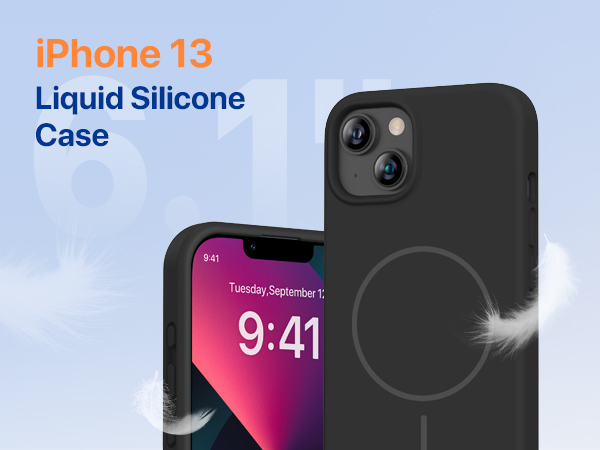iPhone 13 liquid silicone case