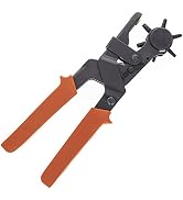 9 Inch Heavy Duty Revolving Leather Hole Punch Tool 2.0-4.5mm