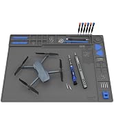 STREBITO Soldering Mat Large, Solder Mat Heat Resistant 932°F, Magnetic Mat for Screws and tools,...