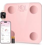 Ovutek Smart Scale for Body Weight, Digital Bathroom Scale BMI Weighing Body Fat Scale, Accurate ...
