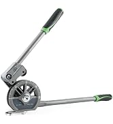 WISSCOOL 5/8” Tube Bender Tubing Pipe Bender with Roller 0-180°HVAC Copper Tool for Copper Alumin...