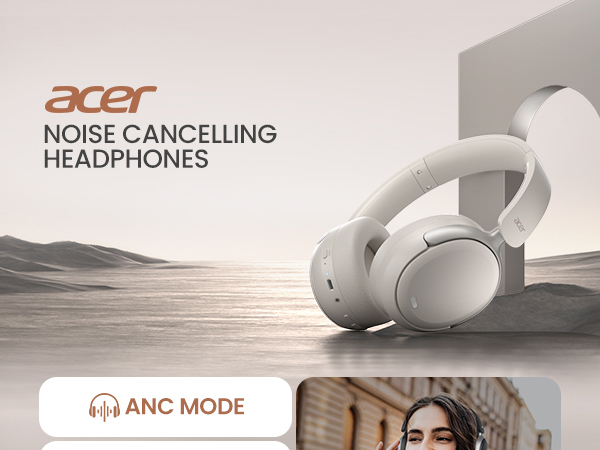 acer NOISE CANCELLING HEADPHONES