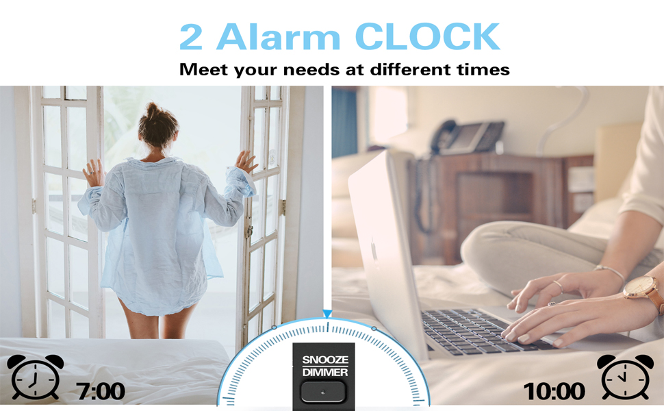 dual alarm clock