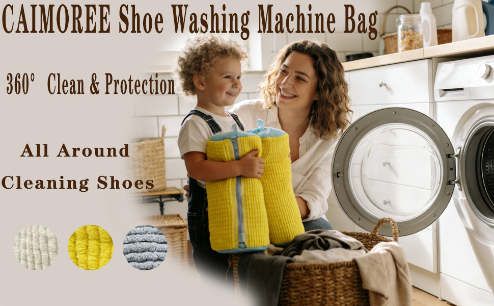 CAIMOREE Shoe Washing Machine Bag