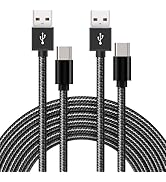 FWCLO 2Pack 10FT iPhone 17 16 15 Charger Cable USB A to C Charging Cord for PlayStation 5 Control...