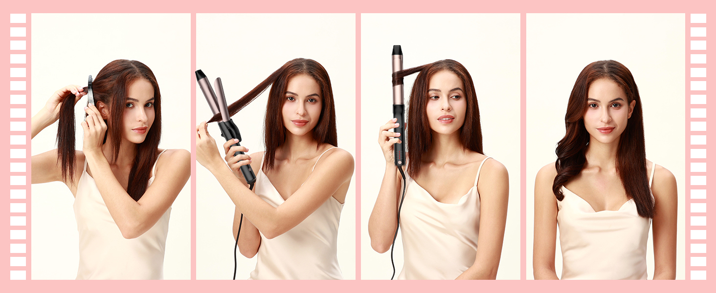 rotating curling iron