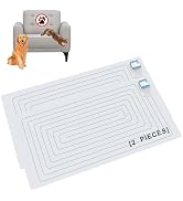 SEERWAY Scat Pet Shock Mat 2 Pieces, Shock Pads for Dogs and Cats Training Indoor, Electric Repel...