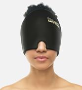 Ice Cap for Migraines & Unwinding, Head Ice Pack Uniting Migraine Relief Cap & Tension Headache R...
