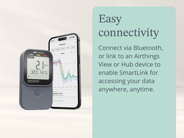 Easy connectivity, connect via Bluetooth.