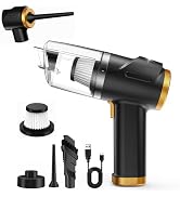 Vortexpro 3-in-1 Cordless Handheld Vacuum Cleaner, 10KPa Car Vacuum and Air Duster,USB-C Recharge...