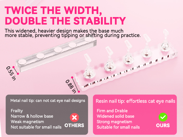 nail stand holder nail pratice fingernails hand painting toenails display false fake nails tips
