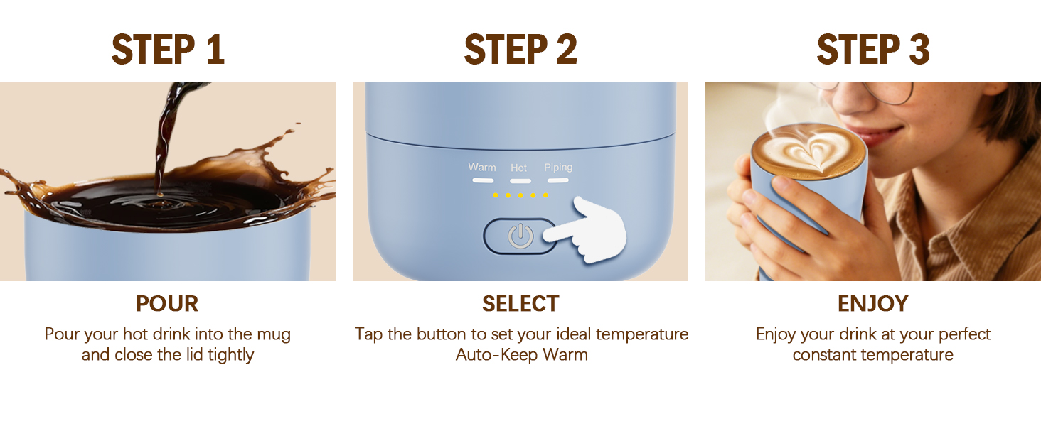 Heated Coffee Mug