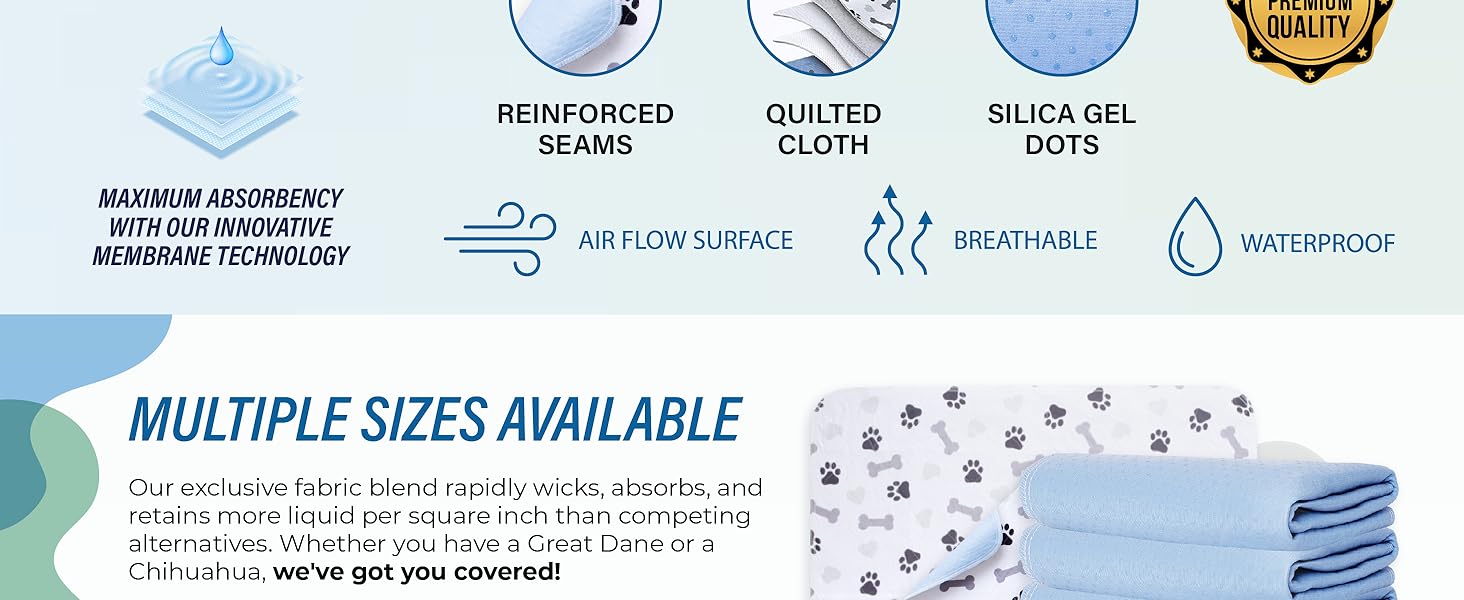 reusable pee pads for dogs