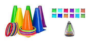 small cones for sports bean bags for tossing bean bag toss game for kids 3-8 beanbags for kids