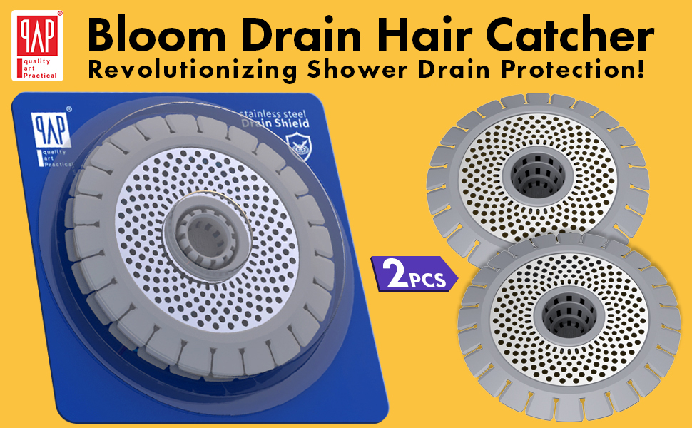 shower drain cover hair catcher