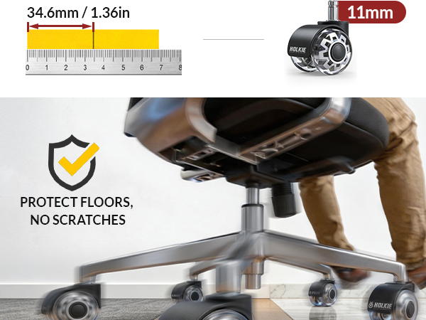 office chair wheels caster 2 inch desk rolling chair wheels replacement for office rubber wheel