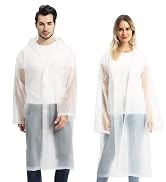 white adult raincoat