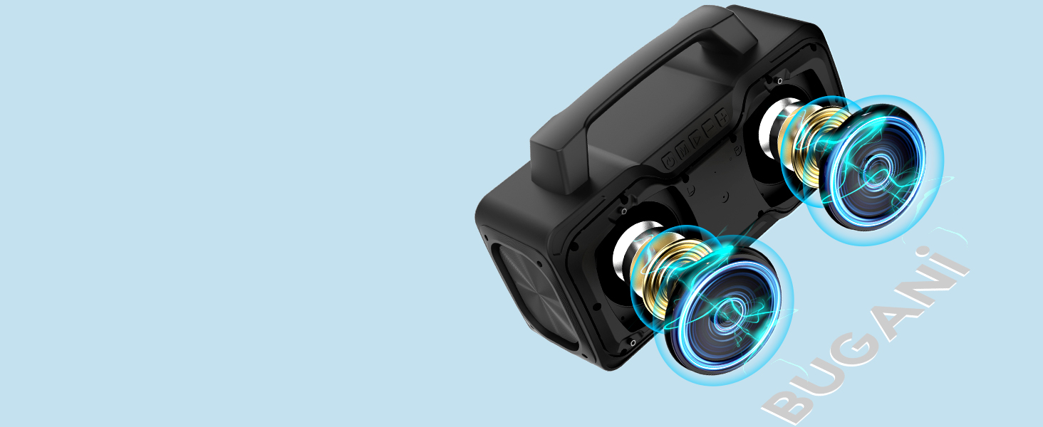 Powerful Stereo Sound