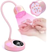 Makartt UV LED Nail Lamp - Mini UV Light for Gel Nails Polish Fast Curing Goosenecks Lamp 30W Rec...