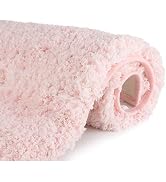 Sheepping Bathroom Rugs Microfiber Plush Bath Mat Machine Washable, Non Slip Rubber and Absorbenc...