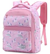 VASCHY Backpack for Toddler Girls, Kids Cute Preschool Children's 12L Daycare Backpack Bookbag fo...