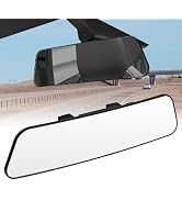 JOYTUTUS Rear View Mirror for Tesla Cybertruck, Wided Panoramic Convex Rearview Mirror, Interior ...