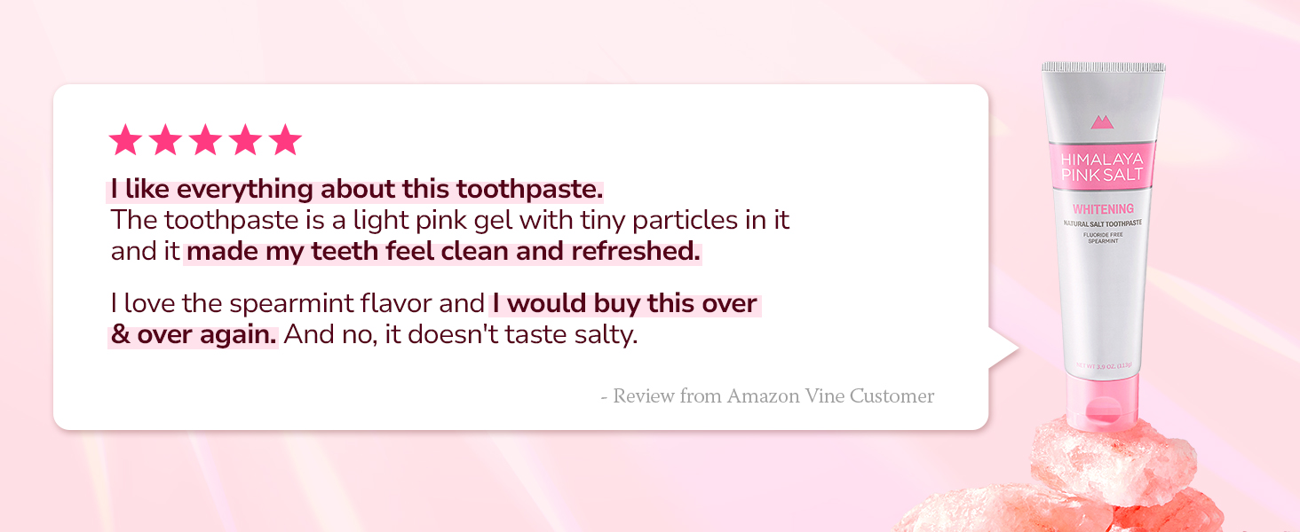 Fluoride Free Toothpaste I Natural Toothpaste for Teeth Whitening I Gum Health Care