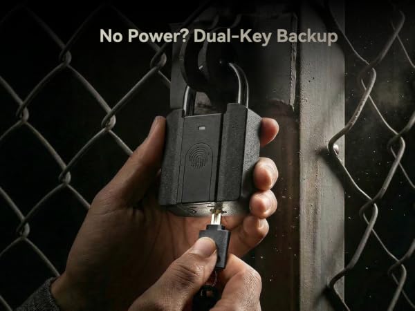 No Power? Dual-Key Backup