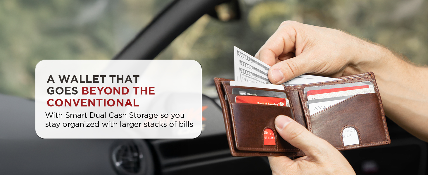 A wallet that goes beyond the conventional