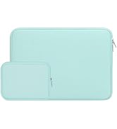 RAINYEAR 14 Inch Laptop Sleeve Case Protective Soft Padded Zipper Cover Carrying Computer Bag wit...