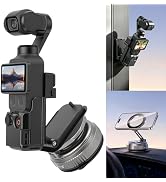 AMAZEAR Magnetic Mount and Suction Car Holder Combo for DJI OSMO Pocket 4P/4/3/ Xtra Muse Accesso...