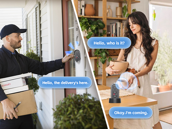 pandaar wireless intercom doorbell