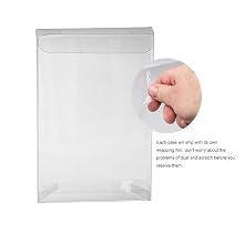 Each case is individually wrapped with a protective film