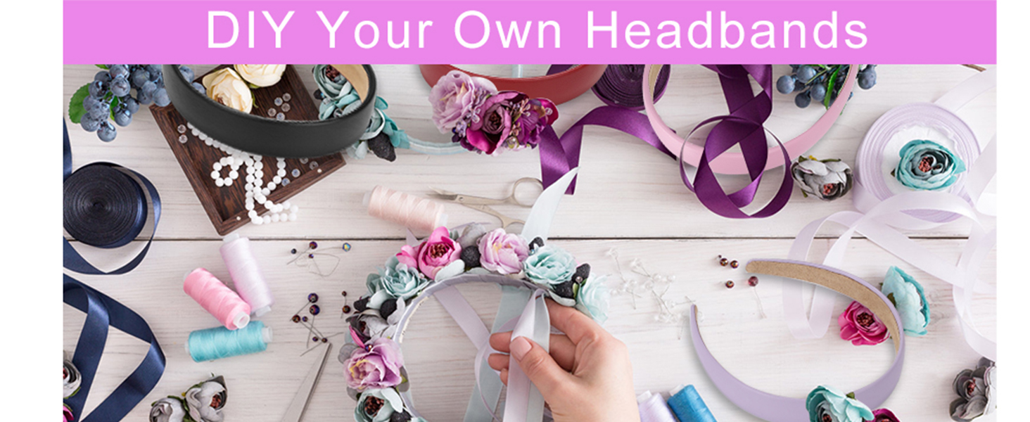 1 Inch PU Leather Headband