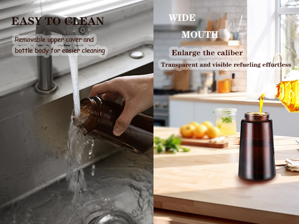 Oil Sprayer for Cooking Kitchen Maiden 2 in 1 Spray and Pour Olive Oil Dispenser