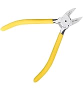 DOWELL Micro Wire Cutter Diagonal Flush Cutters 6 Inch Precision Side Cutters Cutting Pliers Wire...