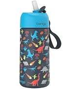 Bentgo Kids Stainless Steel Insulated Water Bottle - Leak-Proof; Keeps Cool for 12 Hours; Durabl...