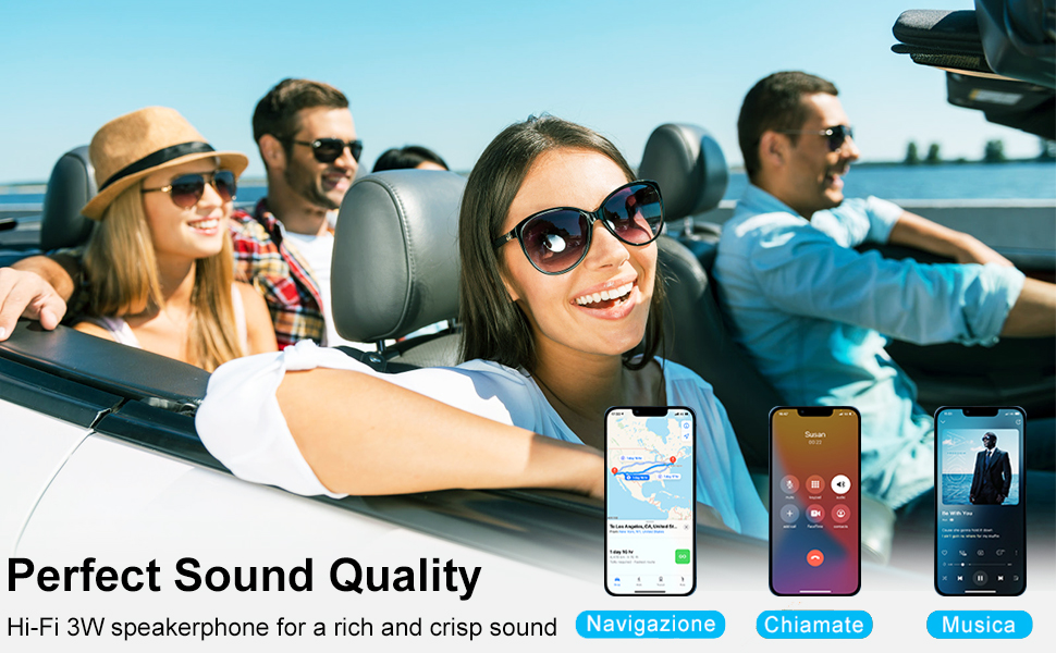 Hands Free Cell Phone Car Kit