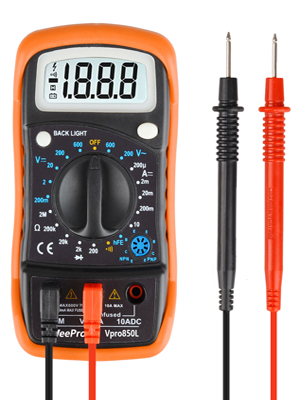 current meter circuit tester electrical meter resistance test detector voltage detector continuity