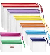 YOPCDJ 25pcs Mesh Zipper Pouch Bags for Organization,Toy Storage Bags,Clear Zipper Pouch Suitable...