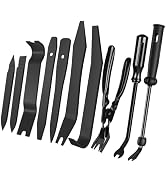 Zecirl 10 Pcs Car Trim Removal Tool Kit with Non-Scratch Plastic Pry Tool and Auto Clip Pliers, A...