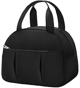 MIAOJIE Lunch Bag for Women Insulated Lunch Box for Adult Lunch Tote Bag-Black Thermal Lunchbox L...