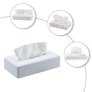 Oblong Black Tissue box