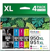 E-Z Ink 950XL and 951XL Ink Cartridges Combo Pack Compatible Replacemenr for HP 950 951 Ink Cartr...